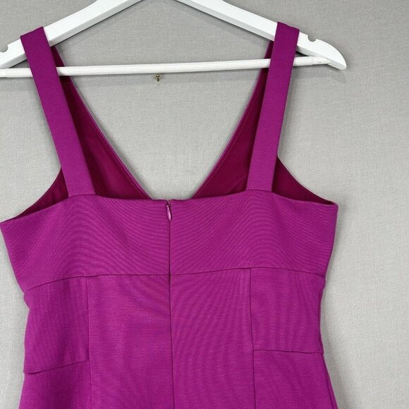 Trina Turk Revolve Womens Dress 2 Orchid Pink Hudson Tropical Ponte Cocktail - Picture 8 of 14